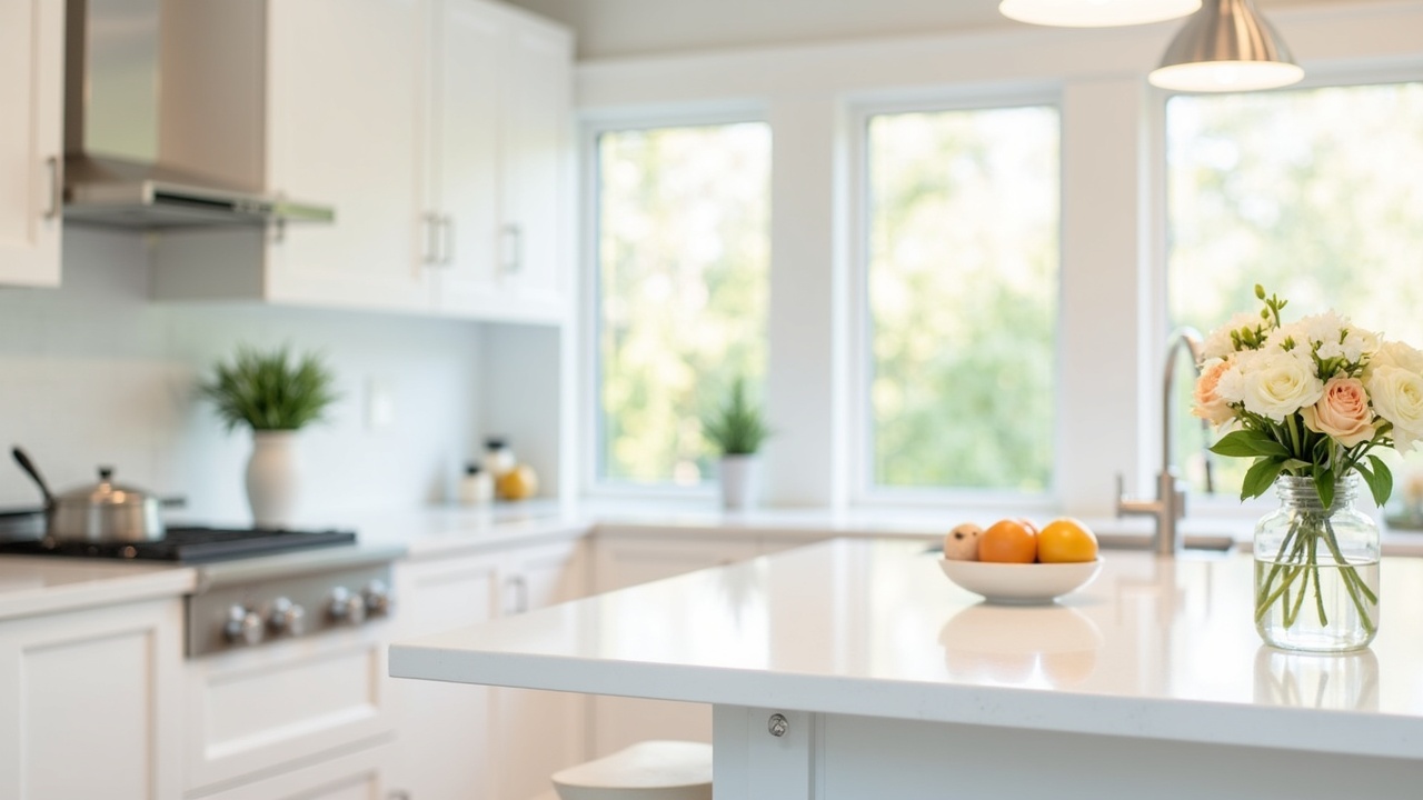 Clean modern kitchen