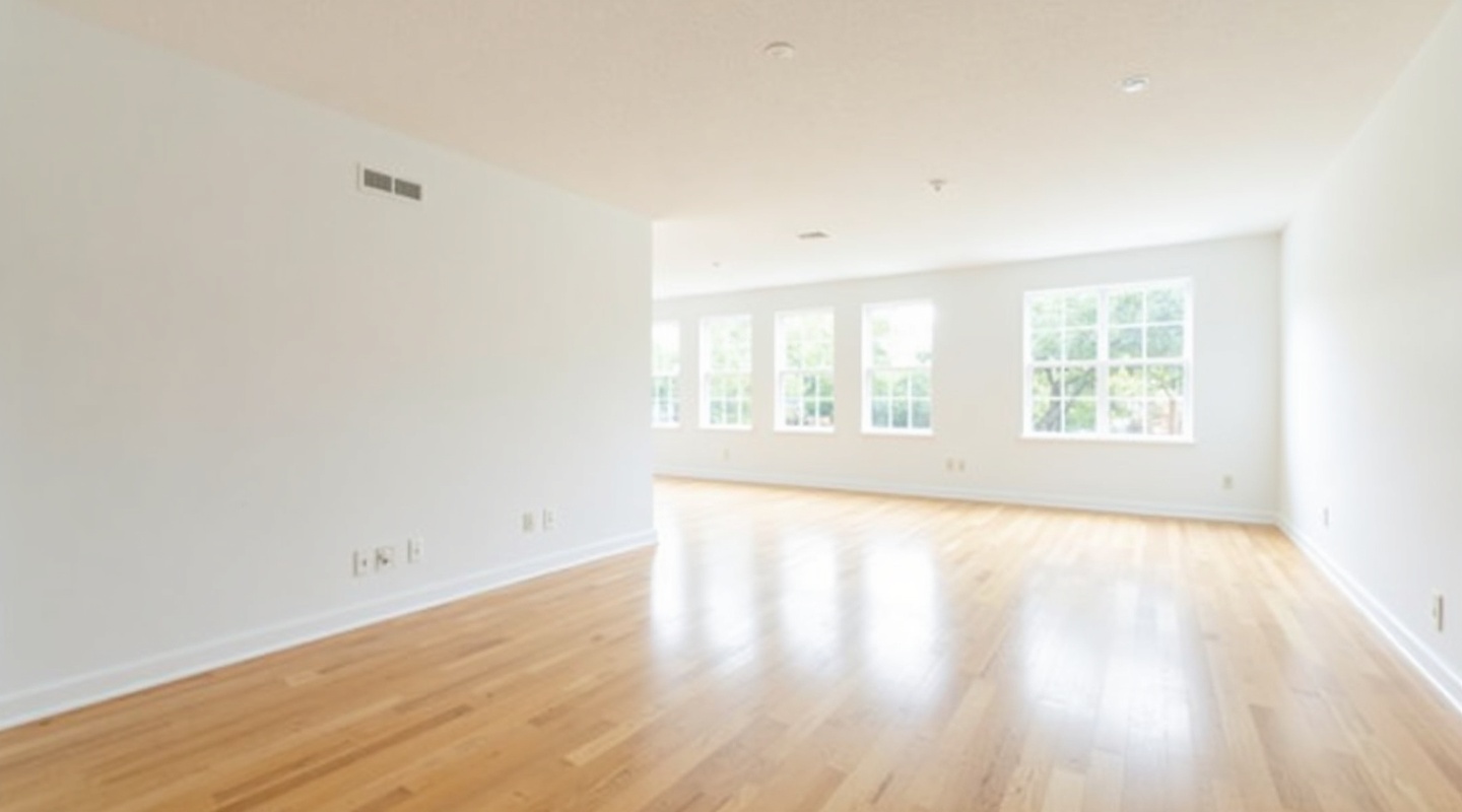 Clean empty apartment ready for move-in