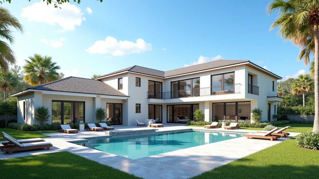 Luxury home with pool in Nocatee Florida