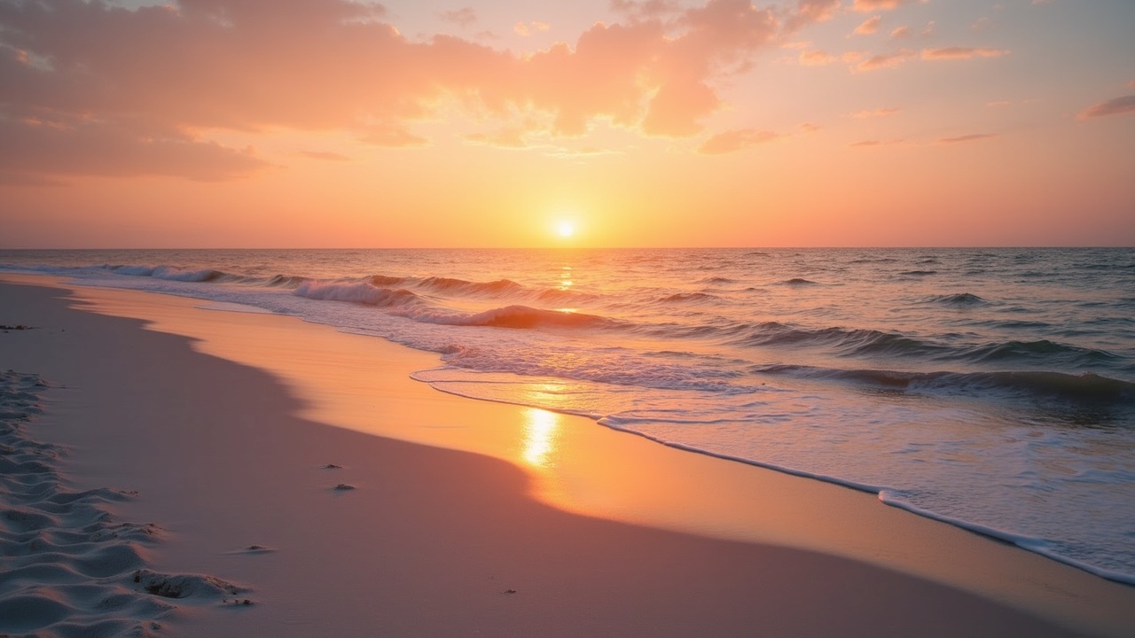 Ponte Vedra Beach at sunset